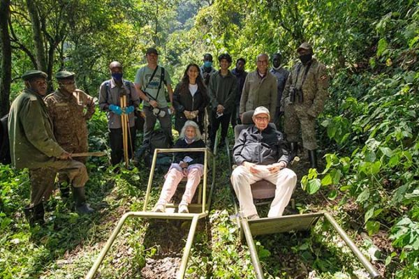 gorilla trekking for seniors and the disabled.