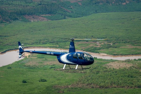 fly-in in gorilla trek Rwanda